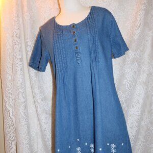 Country Store Catalog denim dress size medium pretty